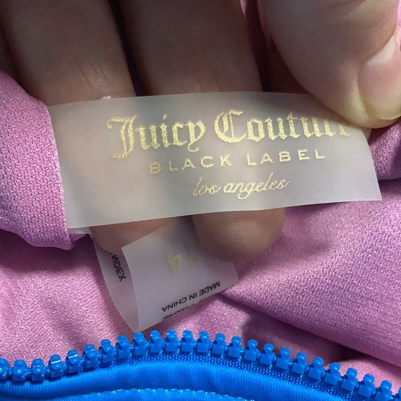 NWOT Juicy Couture Blue Long Sleeve 1-Piece Rashguard - Picture 6 of 7